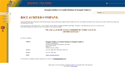 Desktop Screenshot of deepaktraders.com